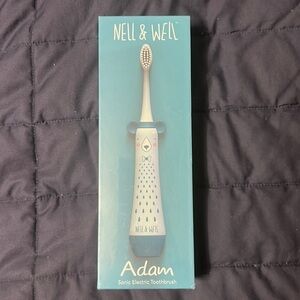 Childrens Kids Soft Sonic Electric Toothbrush w 2 Replacement Brush Heads Age 3+